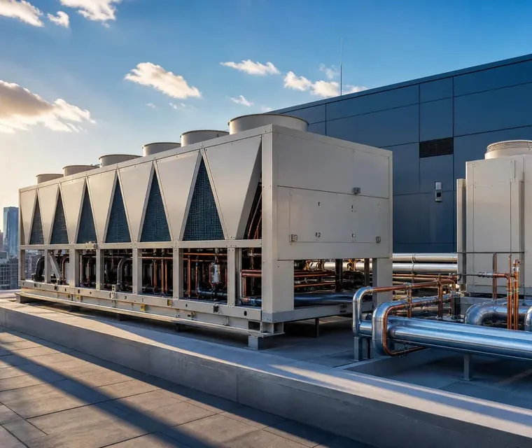 Damda VRF/VRV və çiller sistemləri – korporativ və sənaye HVAC servisi Bakı